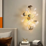 Voici Le Titre Transformé: Applique Murale Led Élégante Romantique Florale Chambre