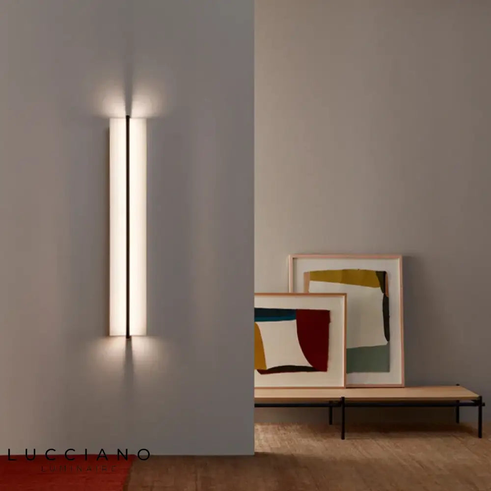 Voici Le Titre Transformé: Applique Murale Led Minimaliste Design Épuré Chambre