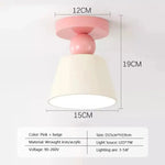 Voici Le Titre Transformé: Applique Murale Led Moderne Design Scandinave Rose / Sans Ampoule Chambre