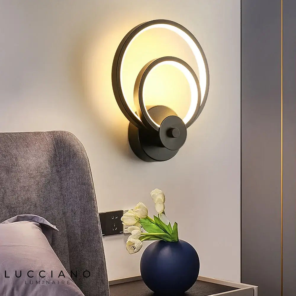 Voici Le Titre Transformé: Applique Murale Led Moderne Élégant Design Industriel Chambre