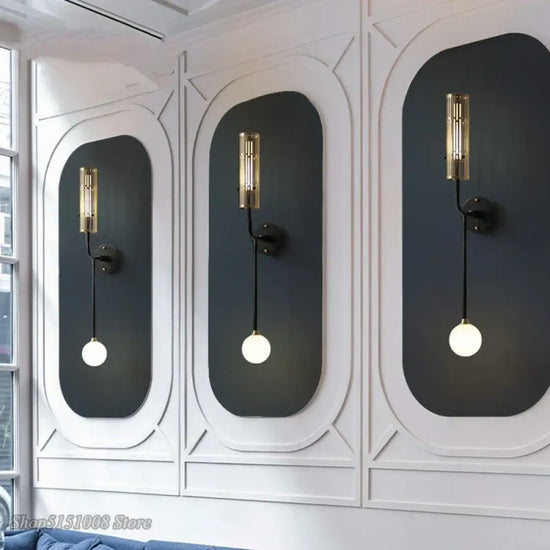 Voici Le Titre Transformé: Applique Murale Led Moderne Élégante Minimaliste Chambre