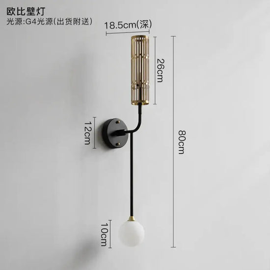 Voici Le Titre Transformé: Applique Murale Led Moderne Élégante Minimaliste Chambre