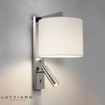 Voici Le Titre Transformé: Applique Murale Led Nordique Élégante Design Contemporain Chrome /