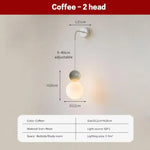 Voici Le Titre Transformé: Applique Murale Led Nordique Élégante Tendance Lwl154 Cafetière 2H /