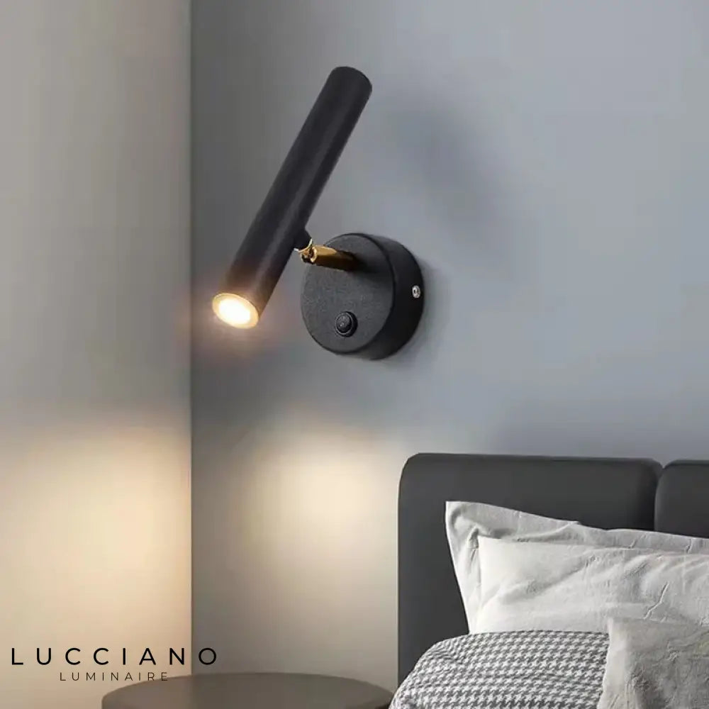 Voici Le Titre Transformé: Applique Murale Led Rotative Élégante Lecture Chambre