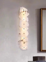 Voici Le Titre Transformé: Applique Murale Marbre Cuivre Élégante Minimaliste Chambre