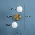 Voici Le Titre Transformé: Applique Murale Moderne Boule Lumineuse Design Cristal B 2 Chambre