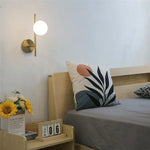 Voici Le Titre Transformé: Applique Murale Moderne Boule Lumineuse Design Cristal Chambre