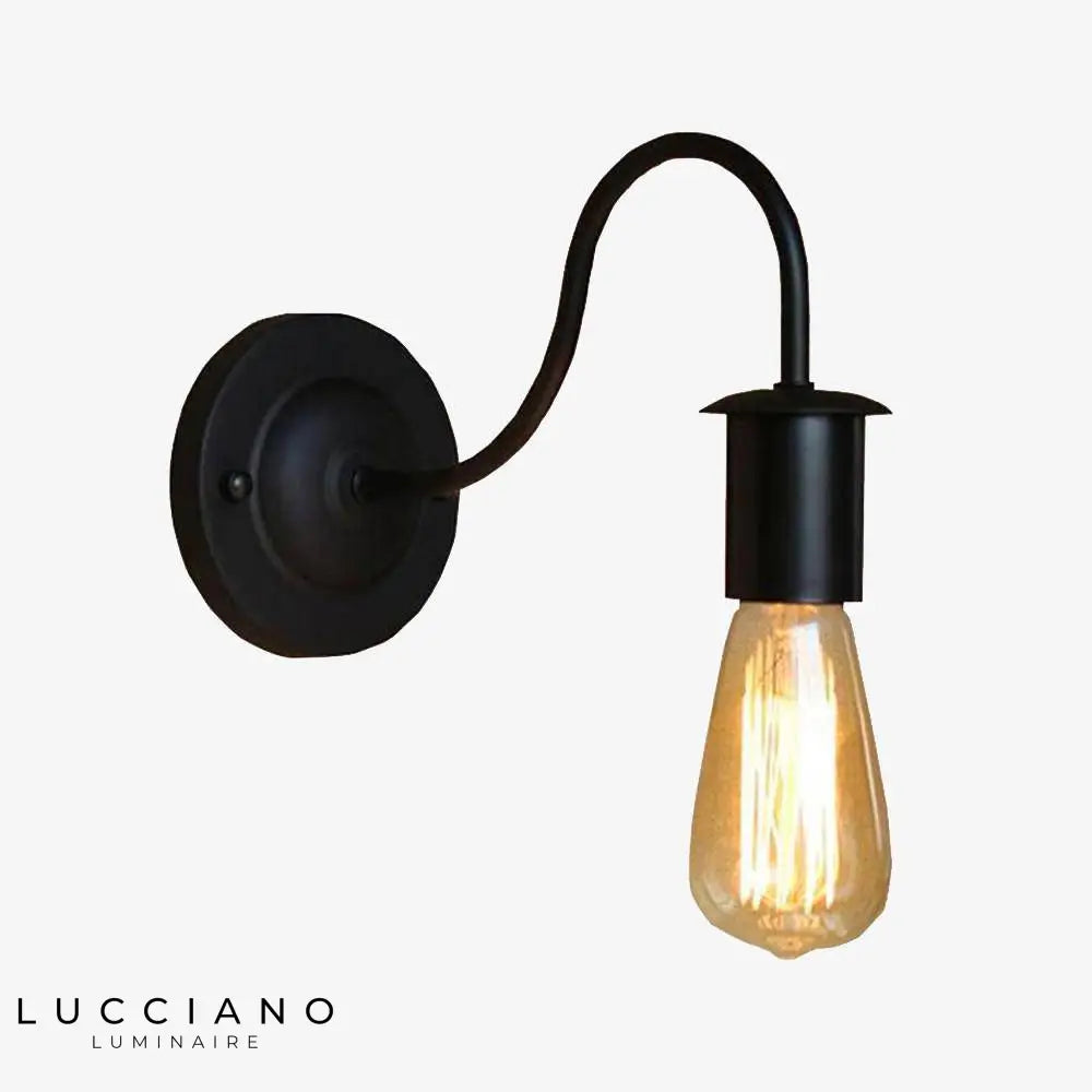 Voici Le Titre Transformé: Applique Murale Noir Industriel Vintage Élégant Chambre