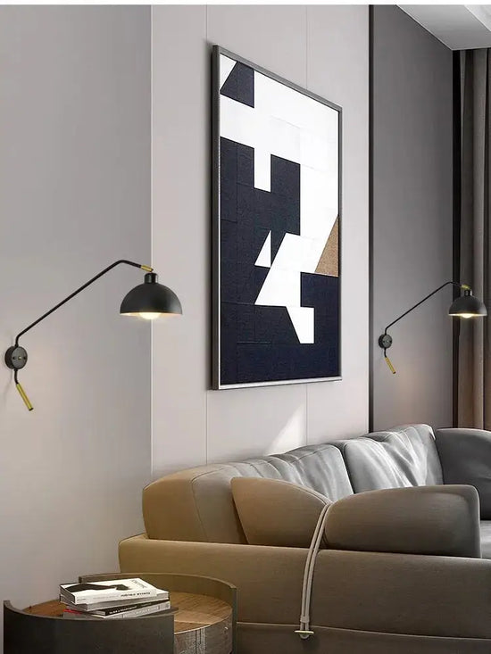 Voici Le Titre Transformé: Applique Murale Nordique Design Métal Vintage Chambre