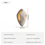 Voici Le Titre Transformé: Applique Murale Nordique Design Minimaliste Zen Cl / Blanc Froid 6000K