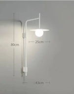 Voici Le Titre Transformé: Applique Murale Nordique Élégante Luminaire Design Contemporain Chambre