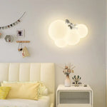 Voici Le Titre Transformé: Applique Murale Nuage Ourson Lumineux Doux Tendres Chambre