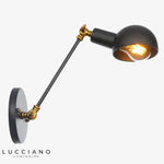Voici Le Titre Transformé: Applique Murale Rustique Design Industriel Vintage Noir - A Chambre
