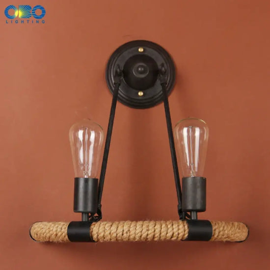 Voici Le Titre Transformé: Applique Murale Vintage Artisanale Industrielle Rustique Chambre