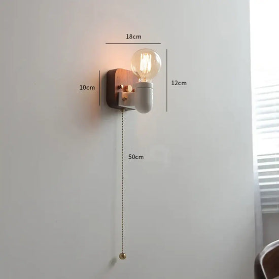 Voici Le Titre Transformé: Applique Murale Vintage Avec Design Rétro Élégant Un / Avec Ampoule