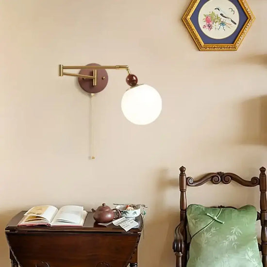 Voici Le Titre Transformé: Applique Murale Vintage Design Articulé Élégant Chambre
