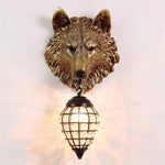 Voici Le Titre Transformé: Applique Murale Vintage Loup Artisanale Déco Chic Chambre
