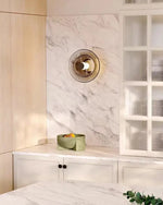 Voici Le Titre Transformé En 6 Mots: Applique Murale Verre Design Épuré Scandinave Élégant Chambre