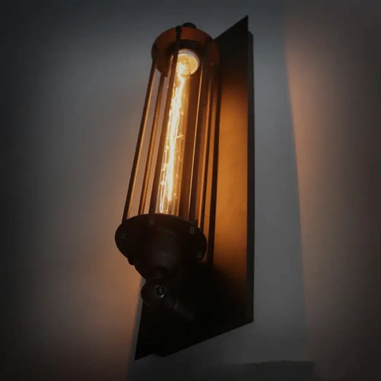 Voici Le Titre Transformé En 6 Mots Maximum: Applique Murale Style Industriel Vintage Lumineux