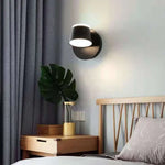 Voici Le Titre Transformé: Nordique Moderne Design Led Élégant Rotatif Applique Murale Chambre