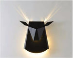 Voici Ma Proposition: Applique Design Led Originale Bois Cerf Murale Chambre