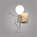 Voici Ma Proposition: Applique Design Lumineux Géométrique Original 1 Lampe - Blanc Murale Chambre