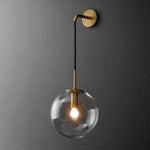 Voici Ma Proposition: Applique Murale Avec Élégance Minimaliste Suspendue Doré / Transparent Chambre