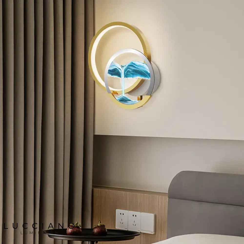 Voici Ma Proposition: Applique Murale Créative Spectre Lumineux Sable Chambre