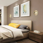 Voici Ma Proposition: Applique Murale Design Élégante Dorée Lumineuse Chambre
