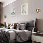 Voici Ma Proposition: Applique Murale Design Élégante Dorée Lumineuse Chambre