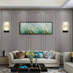 Voici Ma Proposition: Applique Murale Design Élégante Dorée Lumineuse Chambre