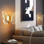 Voici Ma Proposition: Applique Murale Led Papillon Acrylique Multicolore Décorative Chambre