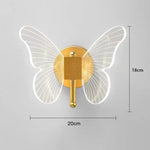 Voici Ma Proposition: Applique Murale Led Papillon Acrylique Multicolore Décorative Chambre