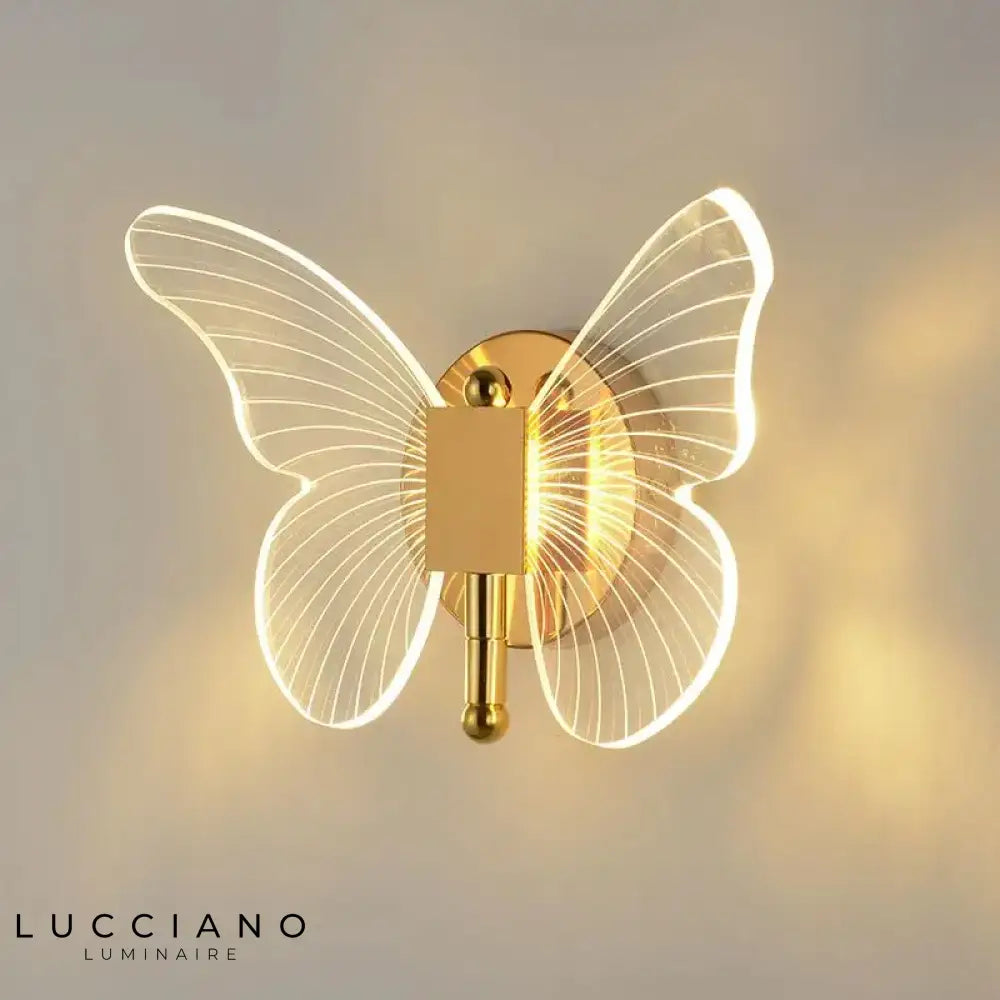 Voici Ma Proposition: Applique Murale Led Papillon Acrylique Multicolore Décorative Lumière