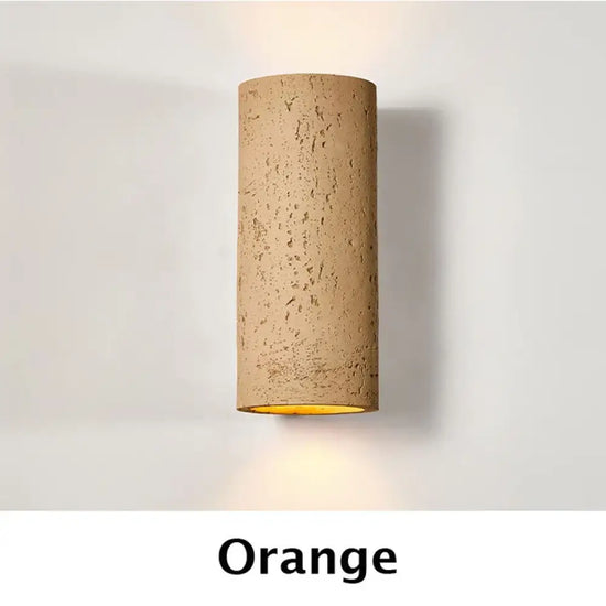 Voici Ma Proposition: Applique Murale Nordique Élégante Minimaliste Design Orange-B / 10X11X23Cm