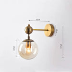 Voici Ma Proposition: Applique Murale Rétro Dorée Design Et Chic 1 Tête Chambre