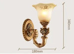 Voici Ma Proposition: Applique Murale Vintage Bronze Élégant Design Type 5 Chambre