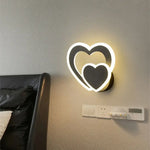 Voici Ma Transformation: Applique Murale Led Coeur Blanc Scandinave Chambre